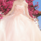 Robe de bal de princesse bustier à volants en satin long, robe de soirée C8117