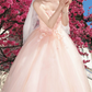 Robe de bal de princesse bustier à volants en satin long, robe de soirée C8117