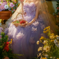 Robe de bal de princesse bustier à volants en satin long, robe de soirée C8117