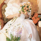 Superbe robe de mariée sirène bustier en satin et tulle, longue et en dentelle, C4563