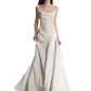 Elegant Mermaid Spaghetti Straps Long White Wedding Dresses CC354