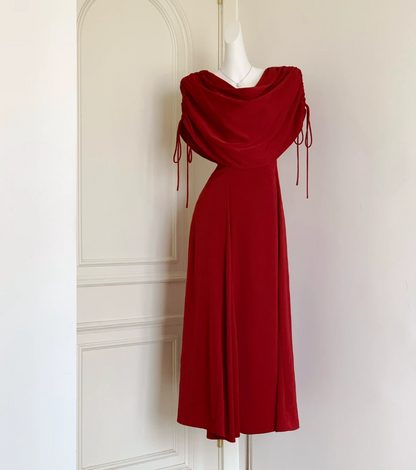 Robe de bal de princesse bustier à volants en satin long, robe de soirée C8117