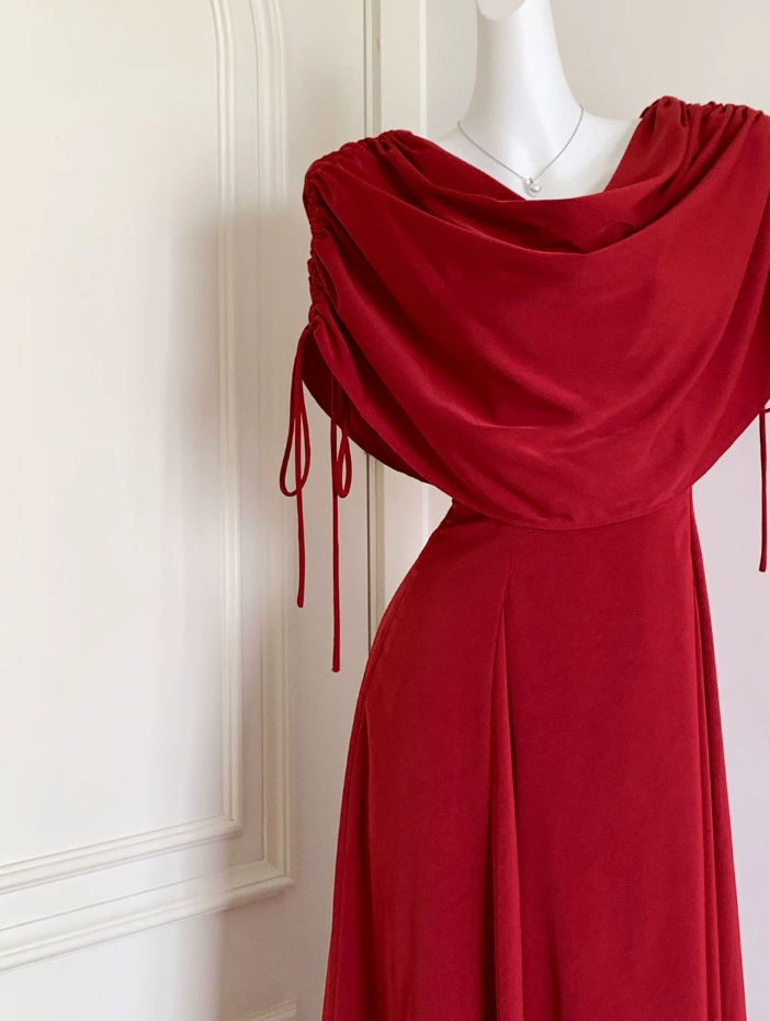 Robe de bal de princesse bustier à volants en satin long, robe de soirée C8117