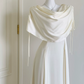 Robe de bal de princesse bustier à volants en satin long, robe de soirée C8117
