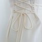Robe de bal de princesse bustier à volants en satin long, robe de soirée C8117