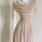 Robe de bal de princesse bustier à volants en satin long, robe de soirée C8117