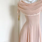 Robe de bal de princesse bustier à volants en satin long, robe de soirée C8117