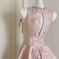 Mini robe de soirée en satin, sans bretelles, sans manches, ligne a, simple, C899