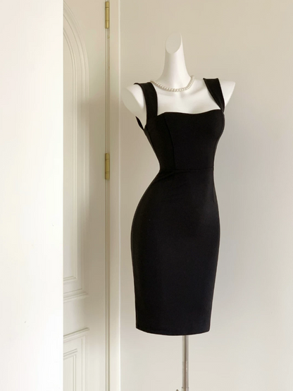 Mini robe de soirée en satin, sans bretelles, sans manches, ligne a, simple, C899
