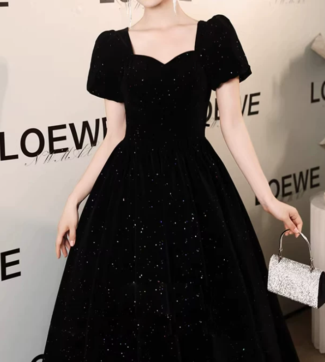 Robe de bal de princesse bustier à volants en satin long, robe de soirée C8117