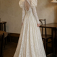 Superbe robe de mariée sirène bustier en satin et tulle, longue et en dentelle, C4563