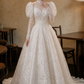 Superbe robe de mariée sirène bustier en satin et tulle, longue et en dentelle, C4563