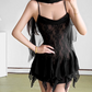 Mini robe de soirée en satin, sans bretelles, sans manches, ligne a, simple, C899
