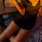 Alluring Spaghetti Straps Mini Dress Lace Party Outfit Sheath Short Dress D0144