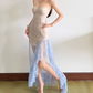 Glam Strapless Lace Homecoming Dress Purple Ruffled Sheath Birthday Dress D0160