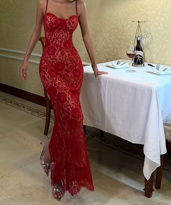 Robe de bal de princesse bustier à volants en satin long, robe de soirée C8117