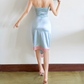 Nouvelle robe longue d'été élégante de style français pour femme C7992