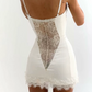 Robe courte d'été pour femme, style français, collection 2026, référence C8003
