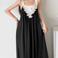 Robe de bal de princesse bustier à volants en satin long, robe de soirée C8117