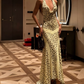 Nouvelle robe longue d'été élégante de style français pour femme C7992