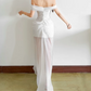 Nouvelle robe longue d'été élégante de style français pour femme C7992