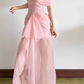 Nouvelle robe longue d'été élégante de style français pour femme C7992
