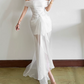 Nouvelle robe longue d'été élégante de style français pour femme C7992