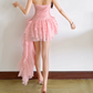 Mini robe de soirée en satin, sans bretelles, sans manches, ligne a, simple, C899