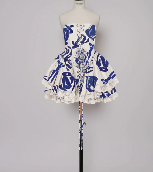 Mini robe de soirée en satin, sans bretelles, sans manches, ligne a, simple, C899