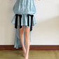 Robe courte d'été pour femme, style français, collection 2026, référence C8003