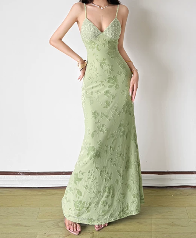 Robe de bal de princesse bustier à volants en satin long, robe de soirée C8117