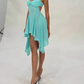Robe courte d'été pour femme, style français, collection 2026, référence C8003