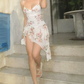 Robe courte d'été pour femme, style français, collection 2026, référence C8003