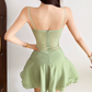 Robe courte d'été pour femme, style français, collection 2026, référence C8003