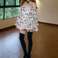 Mini robe de soirée en satin, sans bretelles, sans manches, ligne a, simple, C899