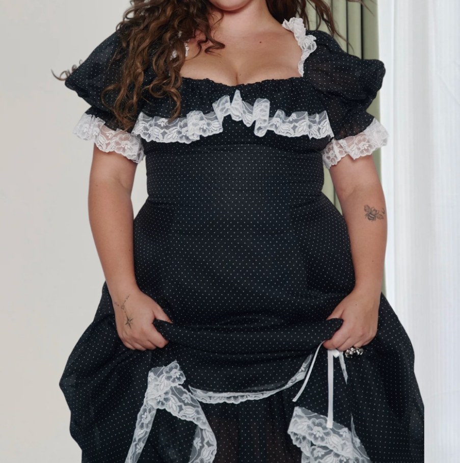 Robe de bal de princesse bustier à volants en satin long, robe de soirée C8117