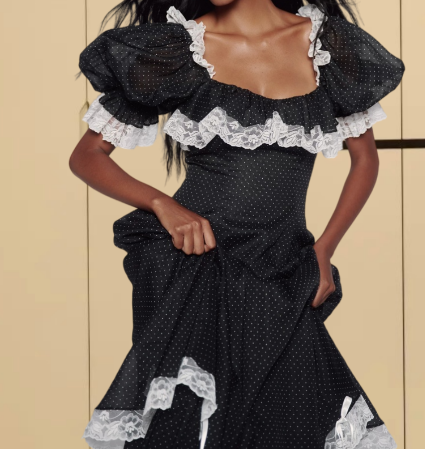 Robe de bal de princesse bustier à volants en satin long, robe de soirée C8117