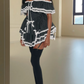 Mini robe de soirée en satin, sans bretelles, sans manches, ligne a, simple, C899