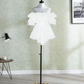 Mini robe de soirée en satin, sans bretelles, sans manches, ligne a, simple, C899