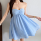 Robe courte d'été pour femme, style français, collection 2026, référence C8003