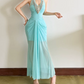 Robe de bal de princesse bustier à volants en satin long, robe de soirée C8117