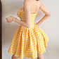 Robe courte d'été pour femme, style français, collection 2026, référence C8003