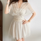 Mini robe de soirée en satin, sans bretelles, sans manches, ligne a, simple, C899