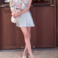Mini robe de soirée en satin, sans bretelles, sans manches, ligne a, simple, C899