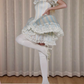 Cute Square Neck Homecoming Dress Stripes Short Sleeve A-Line Birthday Dress D0306