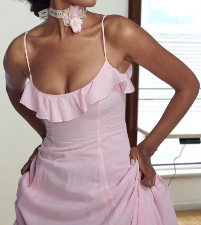 Robe de bal de princesse bustier à volants en satin long, robe de soirée C8117