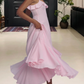 Robe de bal de princesse bustier à volants en satin long, robe de soirée C8117