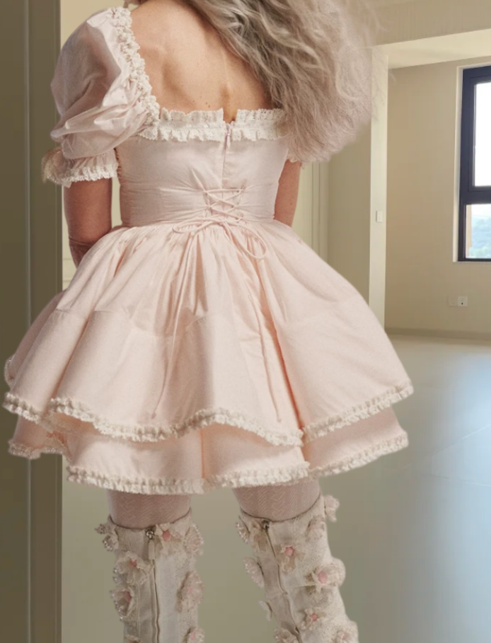 Mini robe de soirée en satin, sans bretelles, sans manches, ligne a, simple, C899