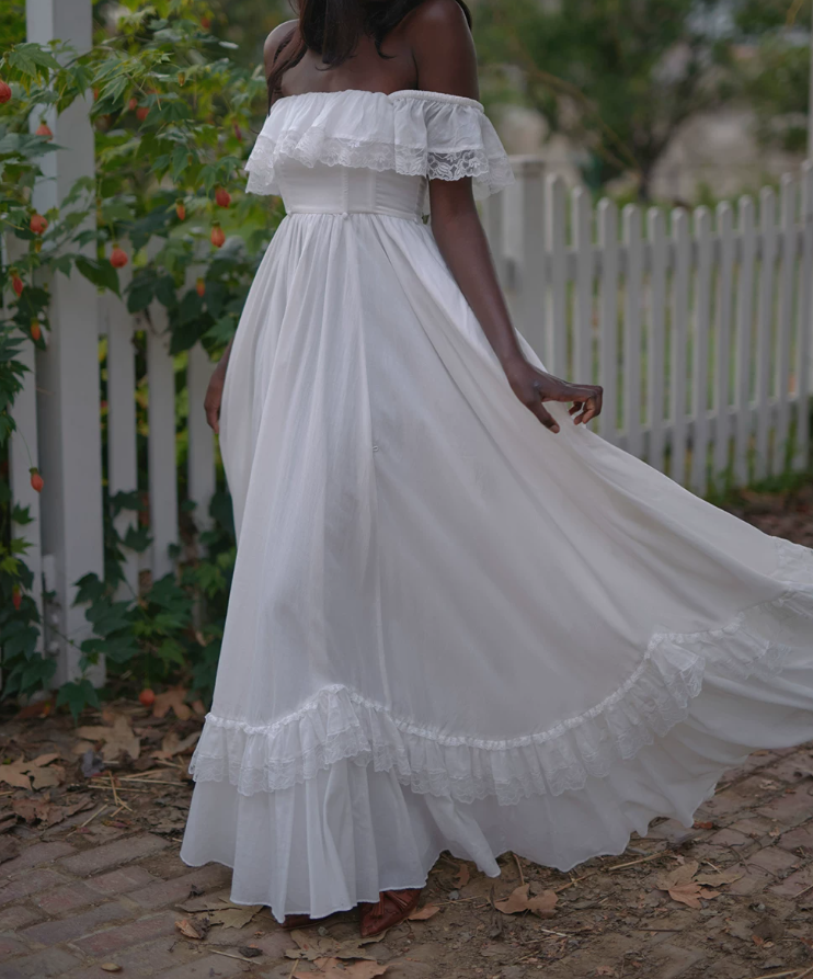 Robe de bal de princesse bustier à volants en satin long, robe de soirée C8117