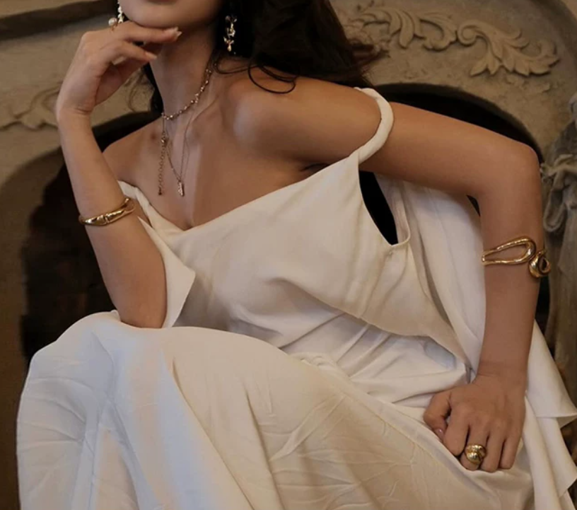 Robe de bal de princesse bustier à volants en satin long, robe de soirée C8117